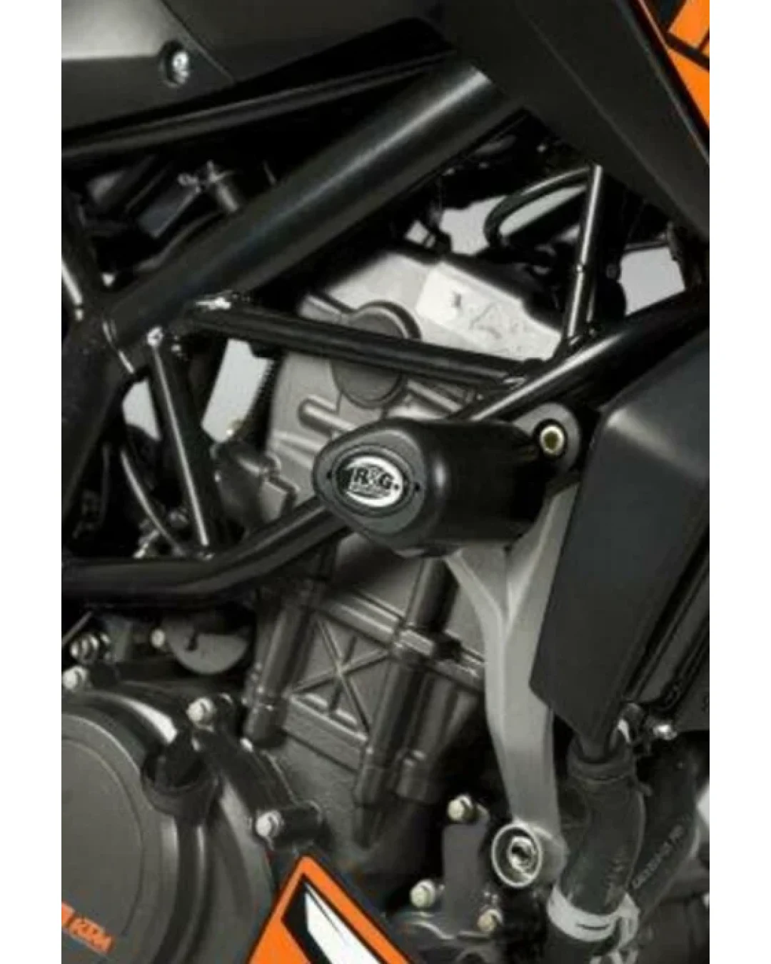 Краш тапи R&G RACING Aero Crash Protectors Black KTM DUKE 125 11-22 / 390 13-22