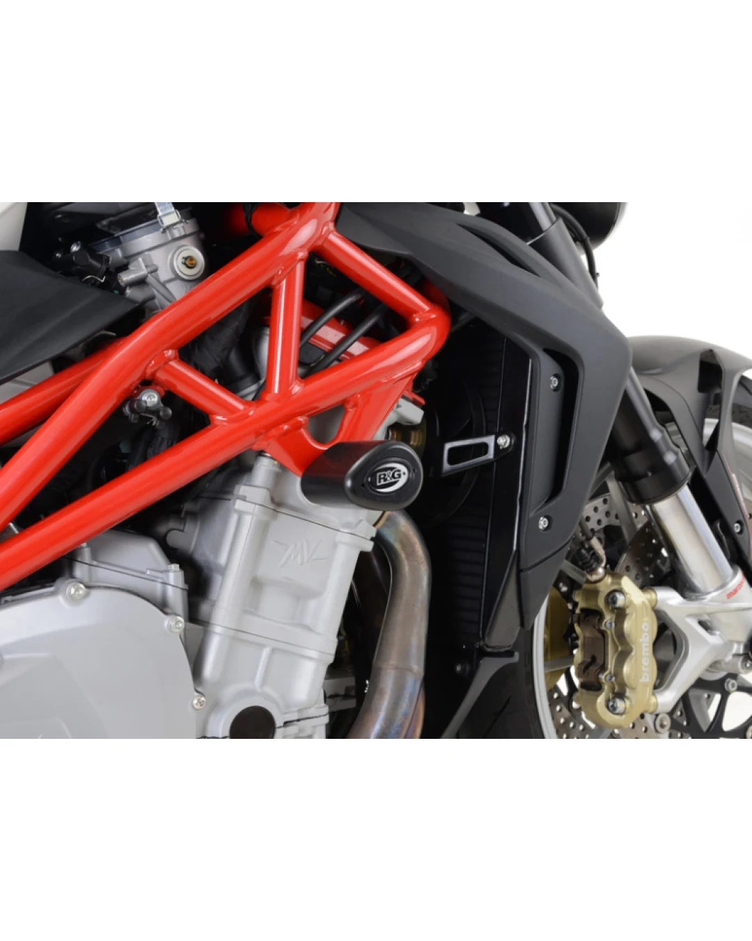 Краш тапи R&G RACING Aero Crash Protectors Black MV Agusta Brutale 1090 12-17