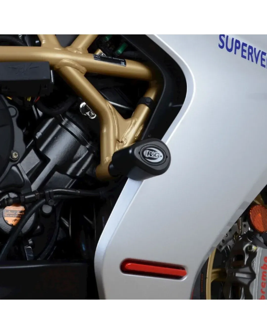 Краш тапи R&G RACING Aero Crash Protectors - Black MV Agusta Superveloce 800 20-24