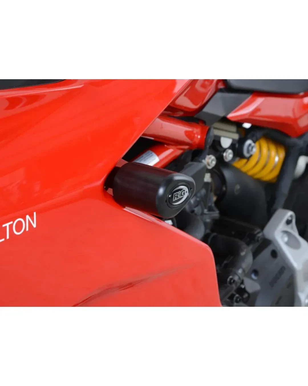 Краш тапи R&G RACING Aero Crash Protectors Black Non Drill Kit Ducati Supersport