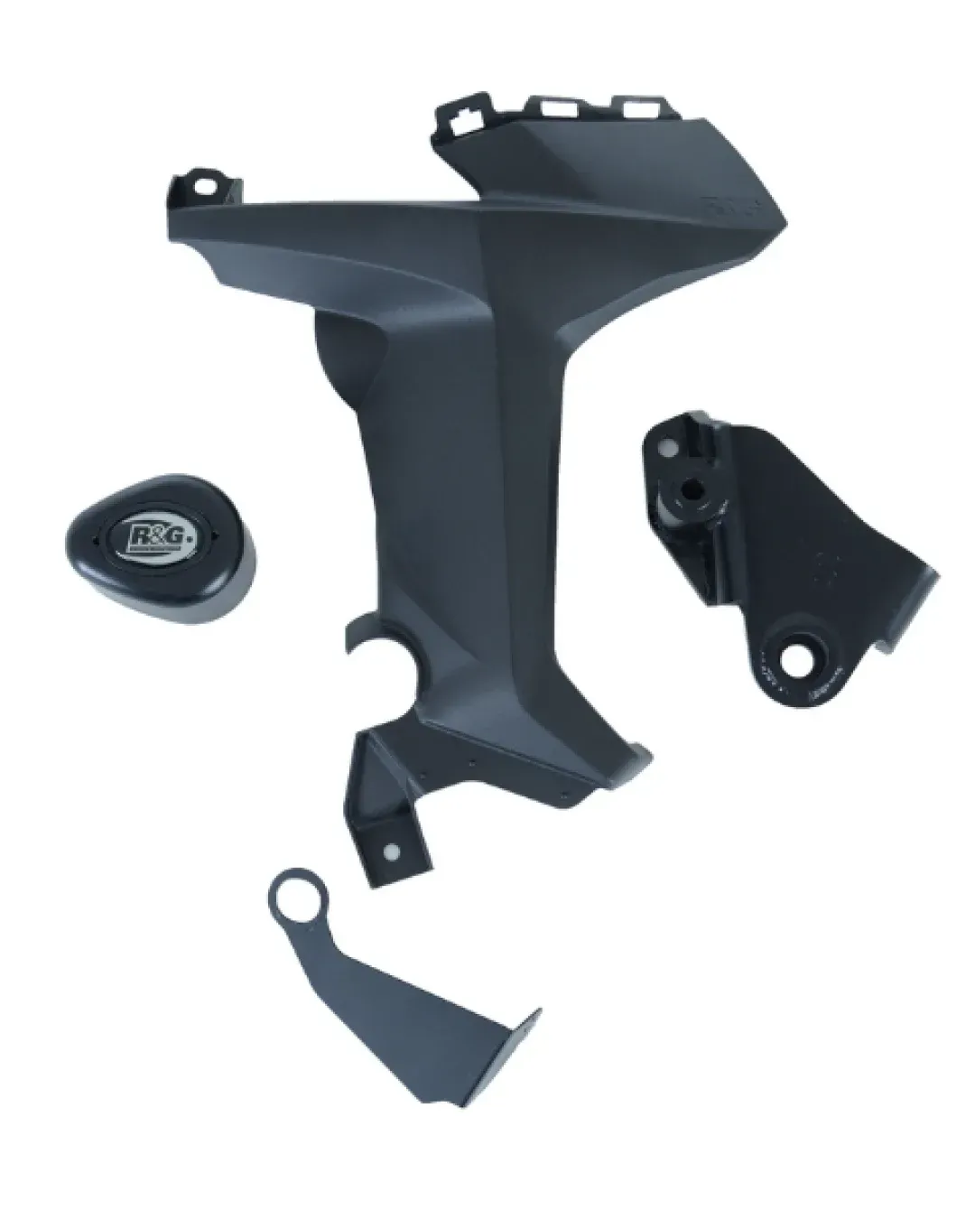 Краш тапи R&G RACING Aero Crash Protectors Black Non Drill Kit Honda CBR1000RR 17-19
