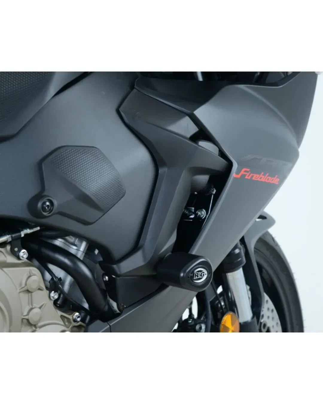Краш тапи R&G RACING Aero Crash Protectors Black Non Drill Kit Honda CBR1000RR 17-19