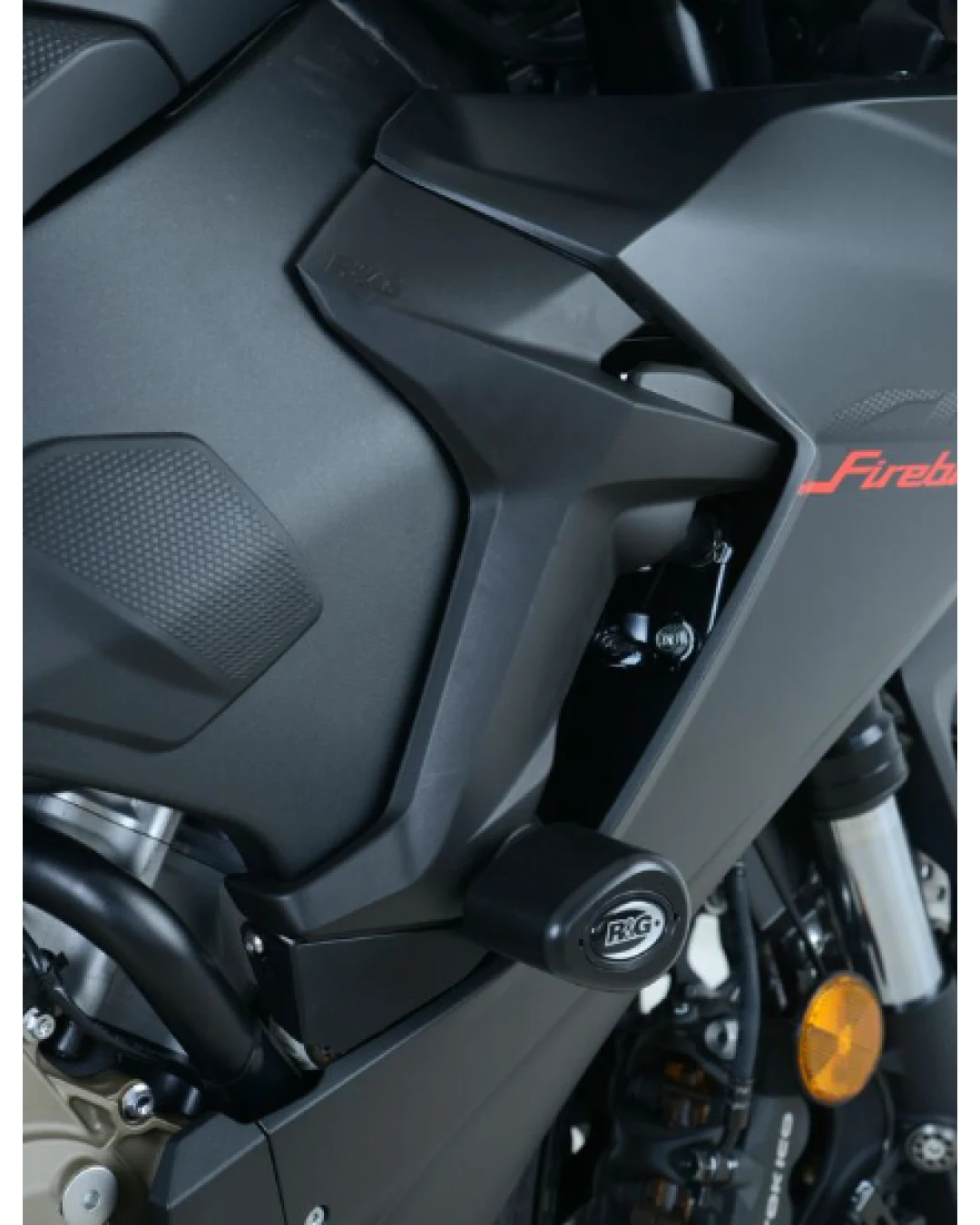Краш тапи R&G RACING Aero Crash Protectors Black Non Drill Kit Honda CBR1000RR 17-19