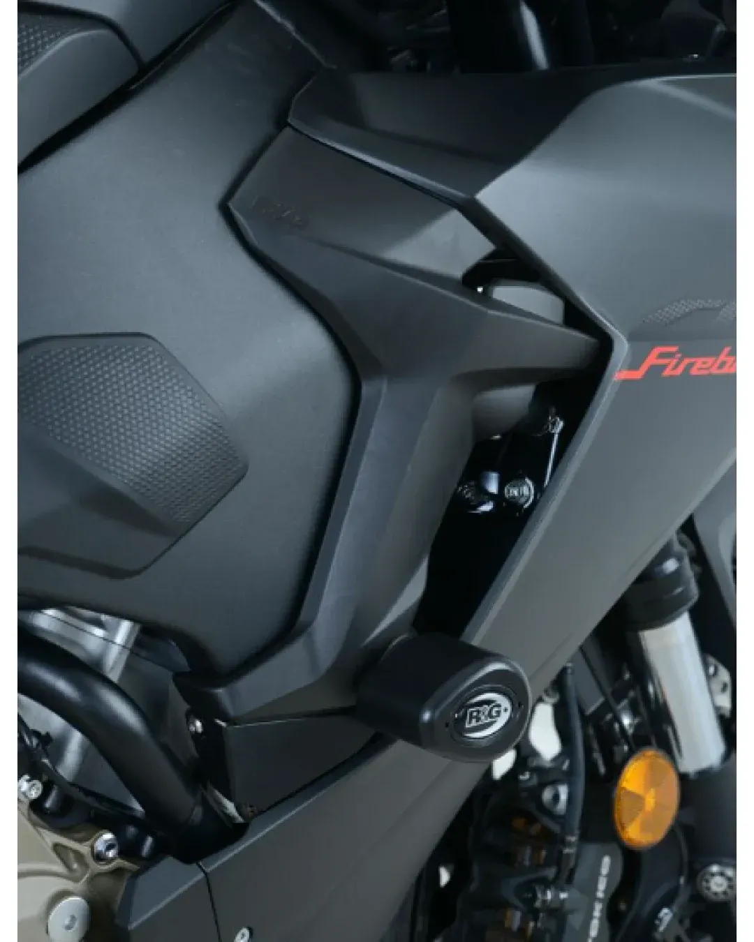 Краш тапи R&G RACING Aero Crash Protectors Black Non Drill Kit Honda CBR1000RR 17-19
