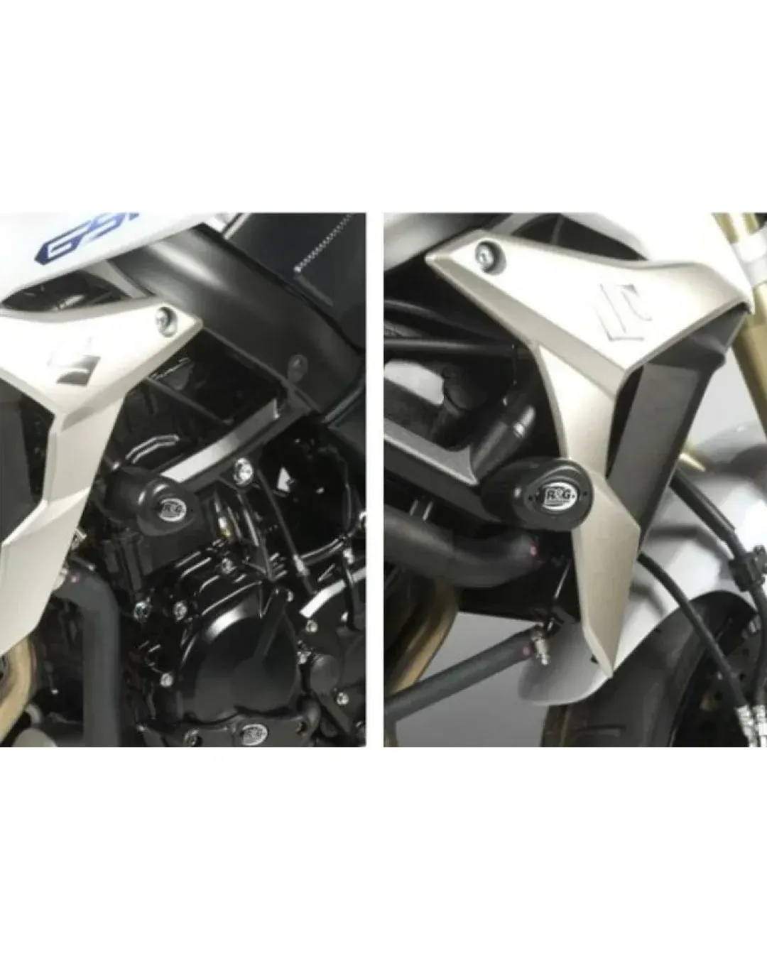 Краш тапи R&G RACING Aero Crash Protectors Black Suzuki GSR 750 11-16