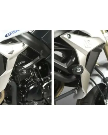 Краш тапи R&G RACING Aero Crash Protectors Black Suzuki GSR 750 11-16