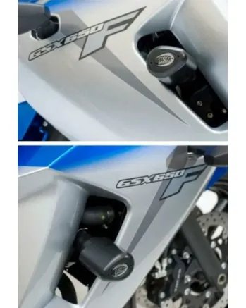 Краш тапи R&G RACING Aero Crash Protectors Black Suzuki GSX650F 10-16
