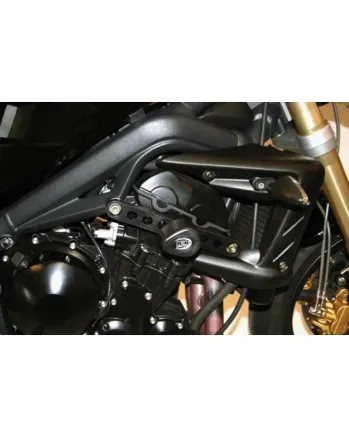 Краш тапи R&G RACING Aero Crash Protectors Black Triumph Street Triple/R 675 07-12