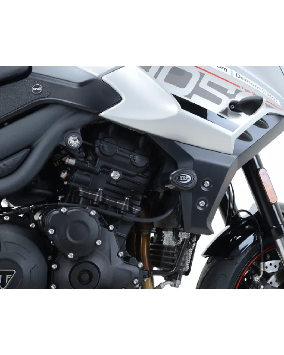 Краш тапи R&G RACING Aero Crash Protectors Black Triumph Tiger 1050 Sport 15-21
