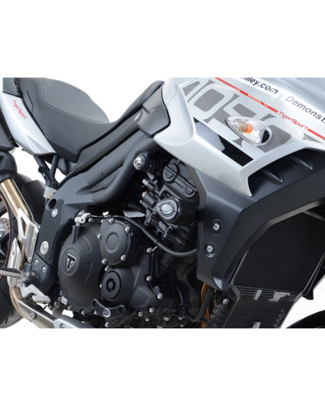 Краш тапи R&G RACING Aero Crash Protectors Black Triumph Tiger 1050 Sport 15-21