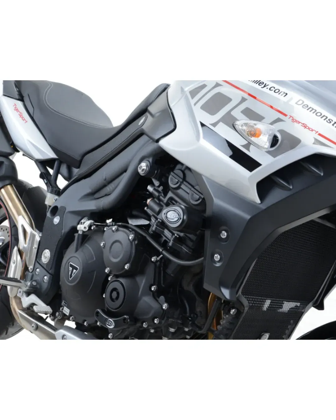 Краш тапи R&G RACING Aero Crash Protectors Black Triumph Tiger 1050 Sport 15-21