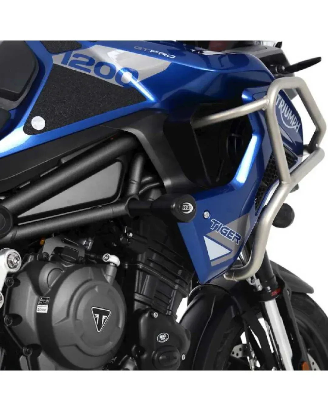 Краш тапи R&G RACING Aero Crash Protectors Black - Triumph Tiger 1200 22-25