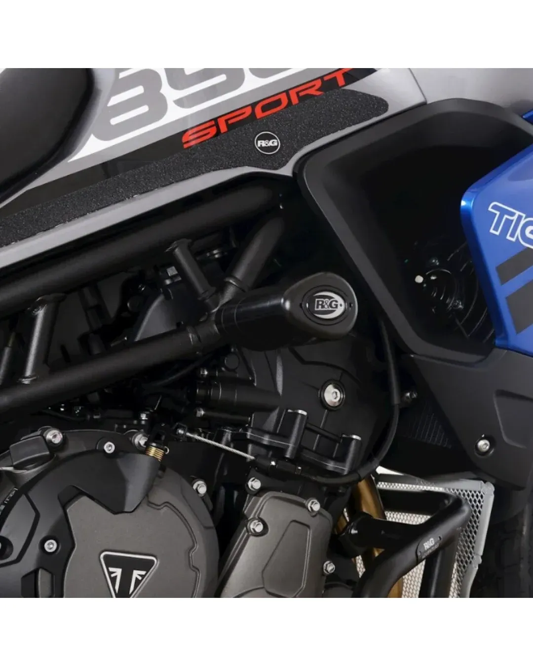 Краш тапи R&G RACING Aero Crash Protectors - Black Triumph Tiger 850 Sport