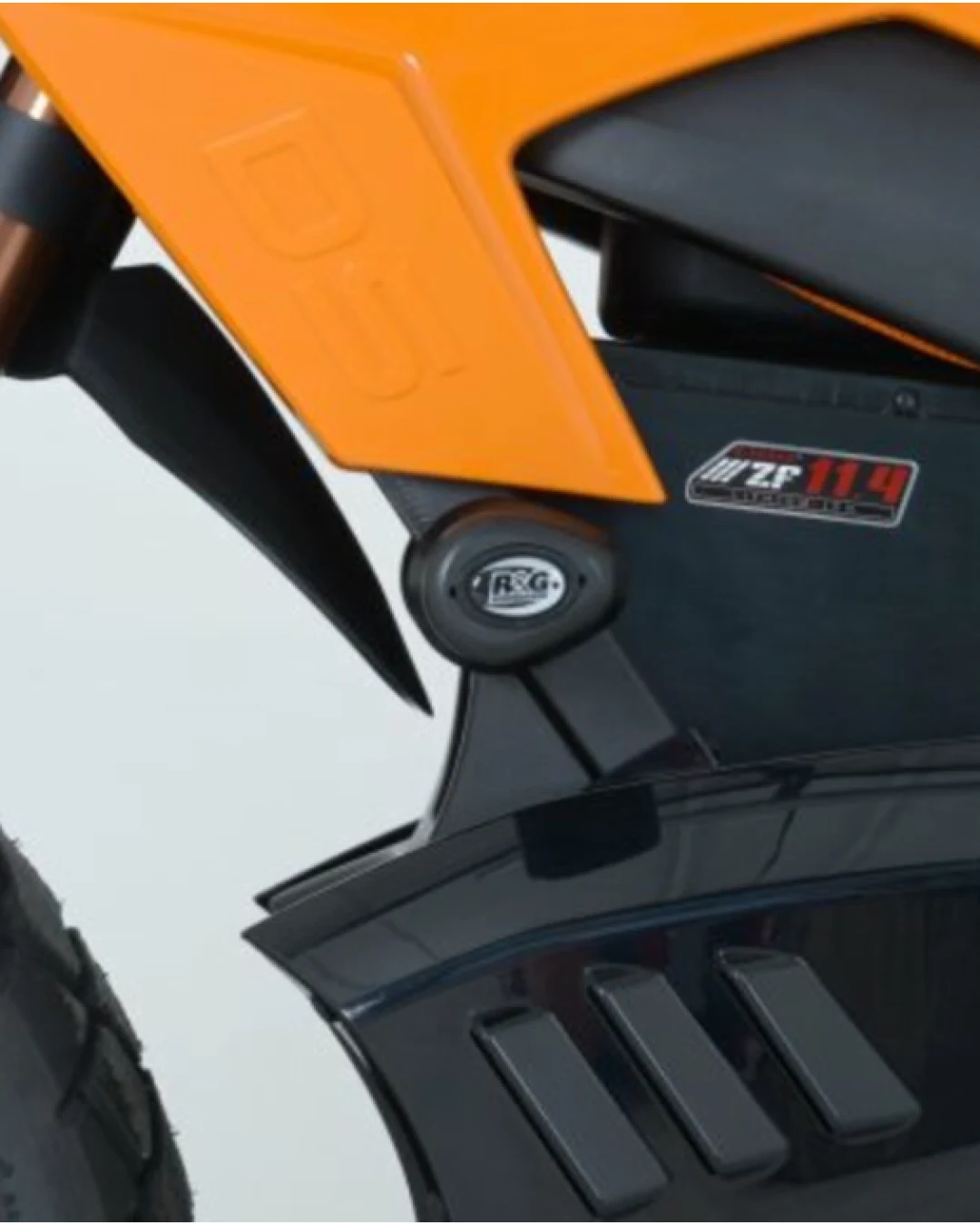 Краш тапи R&G RACING Aero Crash Protectors Black ZERO S/DS 14-15