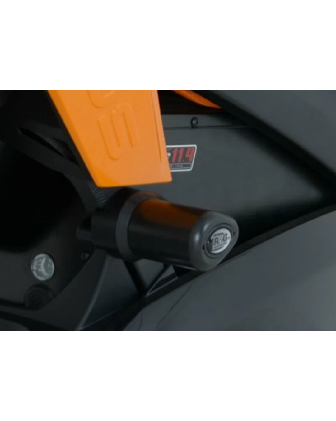 Краш тапи R&G RACING Aero Crash Protectors Black ZERO S/DS 14-15