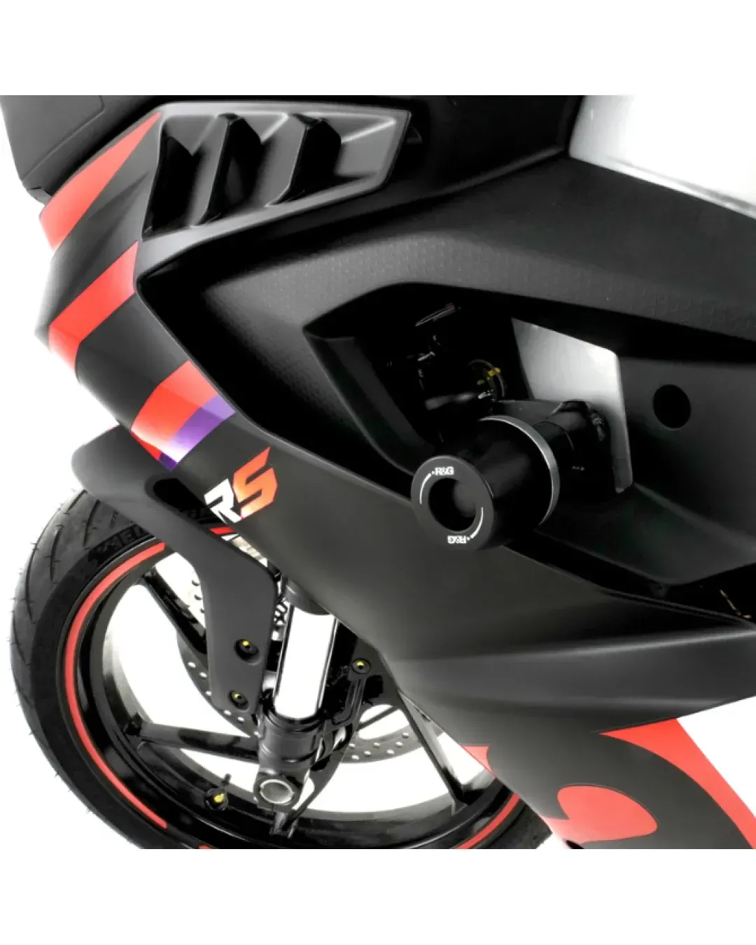 Краш тапи R&G RACING Aero Crash Protectors (tapered style) Aprilia RS 457 '24-
