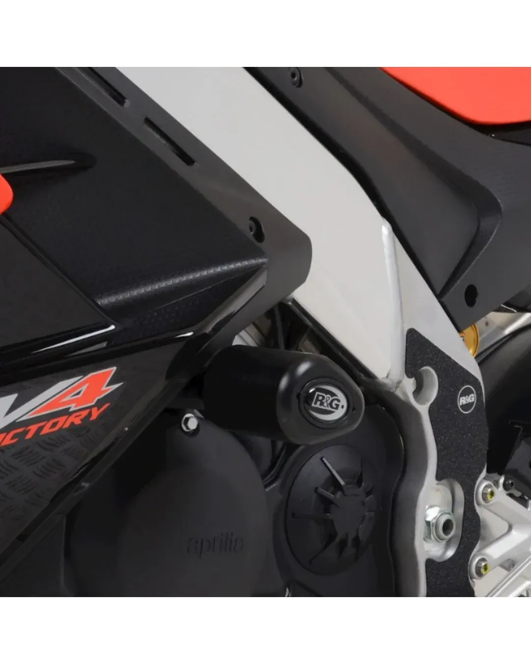 Краш тапи R&G RACING Aero Crash Protectors - White Aprilia RSV4 1100 Factory 21-24