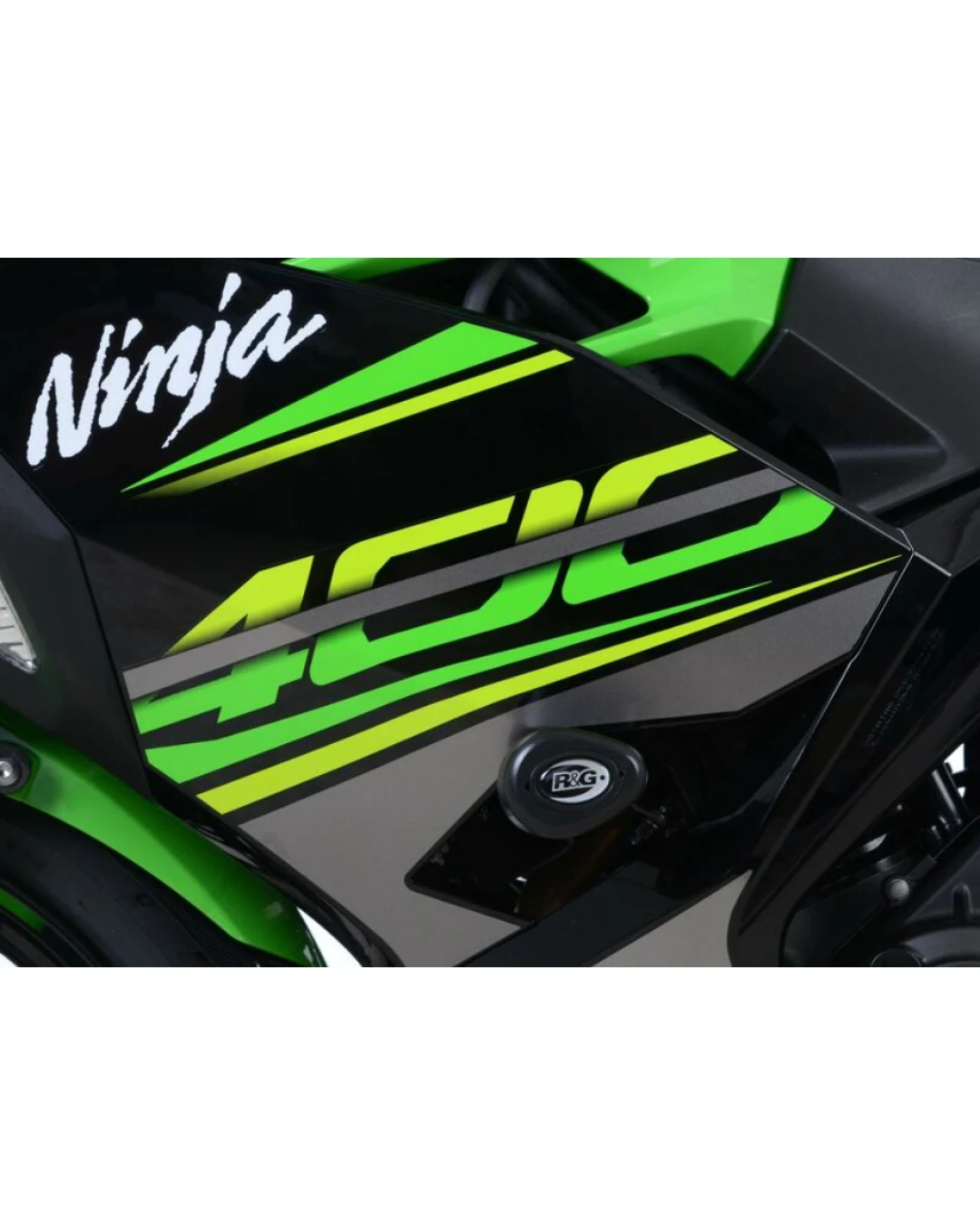 Краш тапи R&G RACING Aero Crash Protectors White Kawasaki Ninja 400/Z400