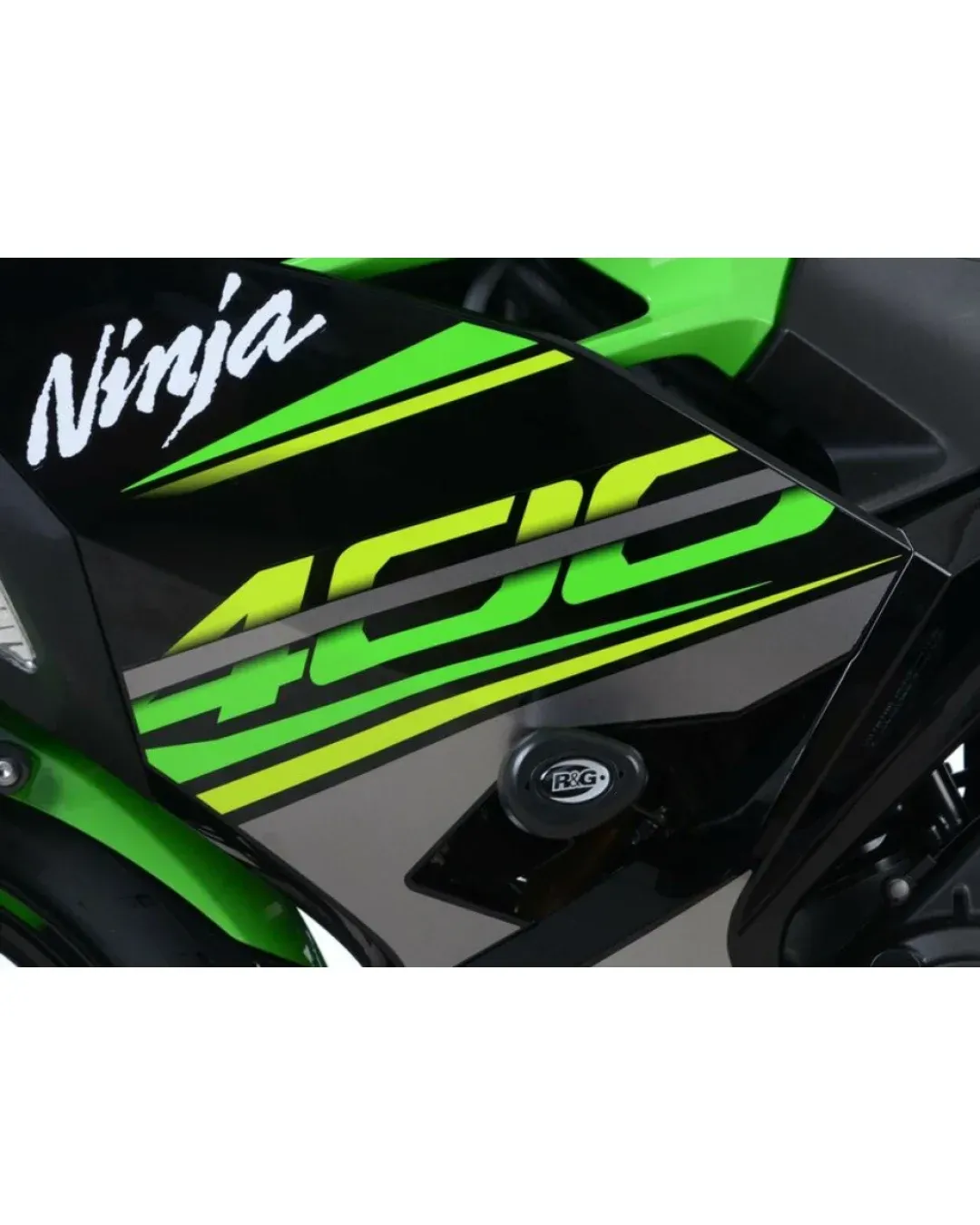 Краш тапи R&G RACING Aero Crash Protectors White Kawasaki Ninja 400/Z400