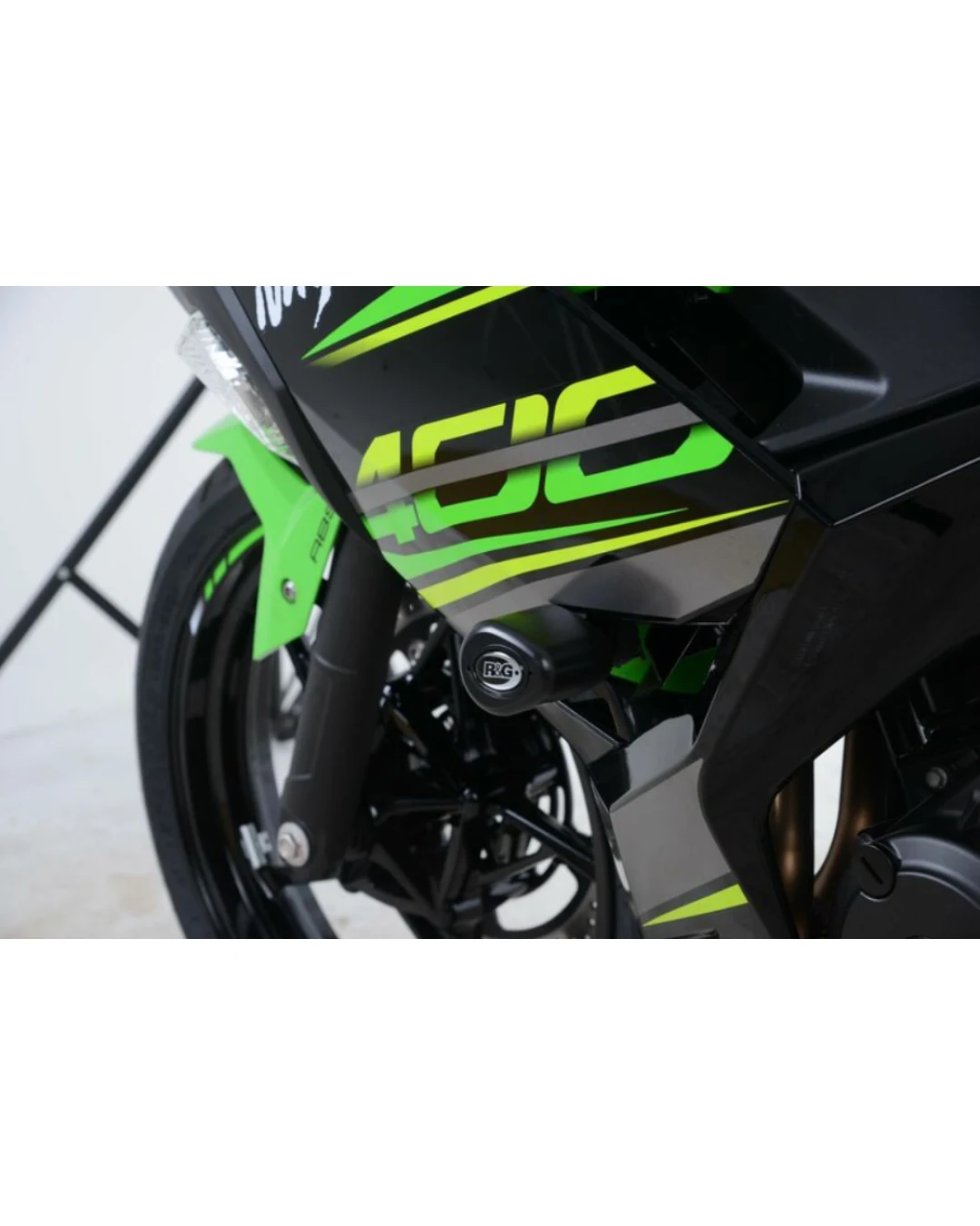 Краш тапи R&G RACING Aero Crash Protectors White Kawasaki Ninja 400/Z400