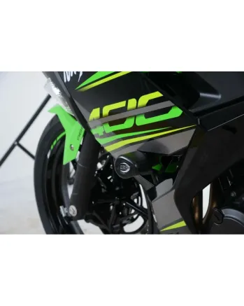 Краш тапи R&G RACING Aero Crash Protectors White Kawasaki Ninja 400/Z400