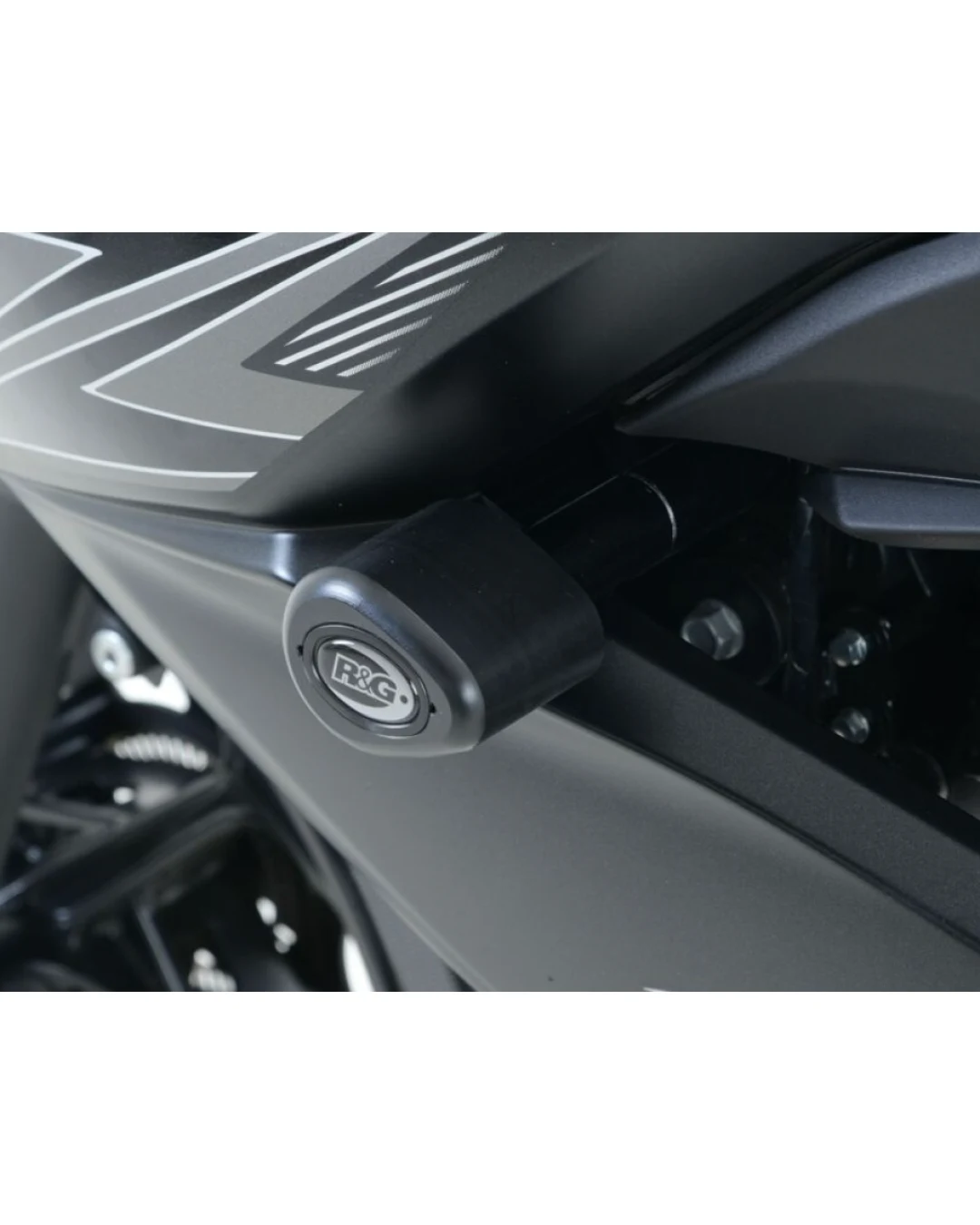Краш тапи R&G RACING Aero Crash Protectors White Kawasaki Z300 15-18