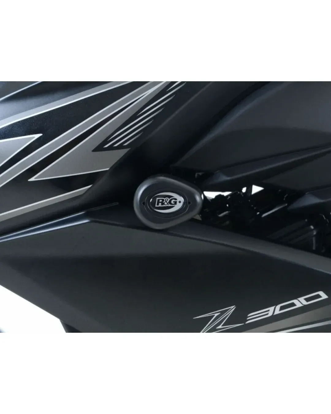 Краш тапи R&G RACING Aero Crash Protectors White Kawasaki Z300 15-18