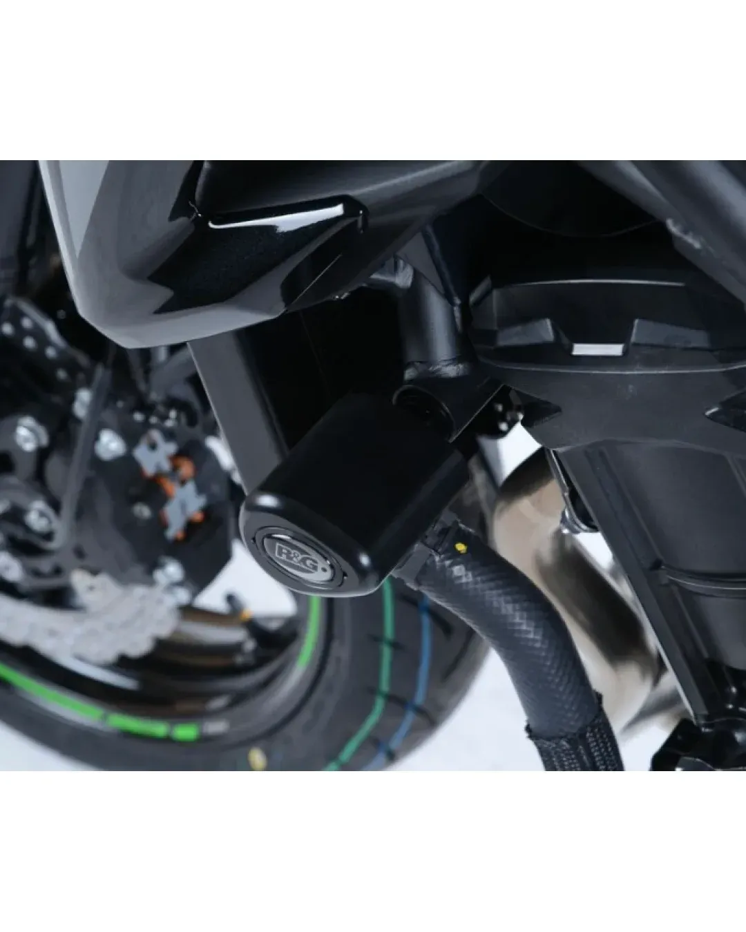 Краш тапи R&G RACING Aero Crash Protectors White Kawasaki Z900 17-25