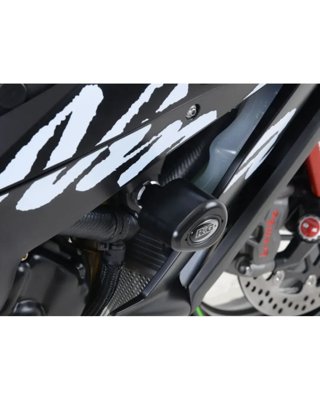 Краш тапи R&G RACING Aero Crash Protectors - White Kawasaki ZX10-R/RR 21-25