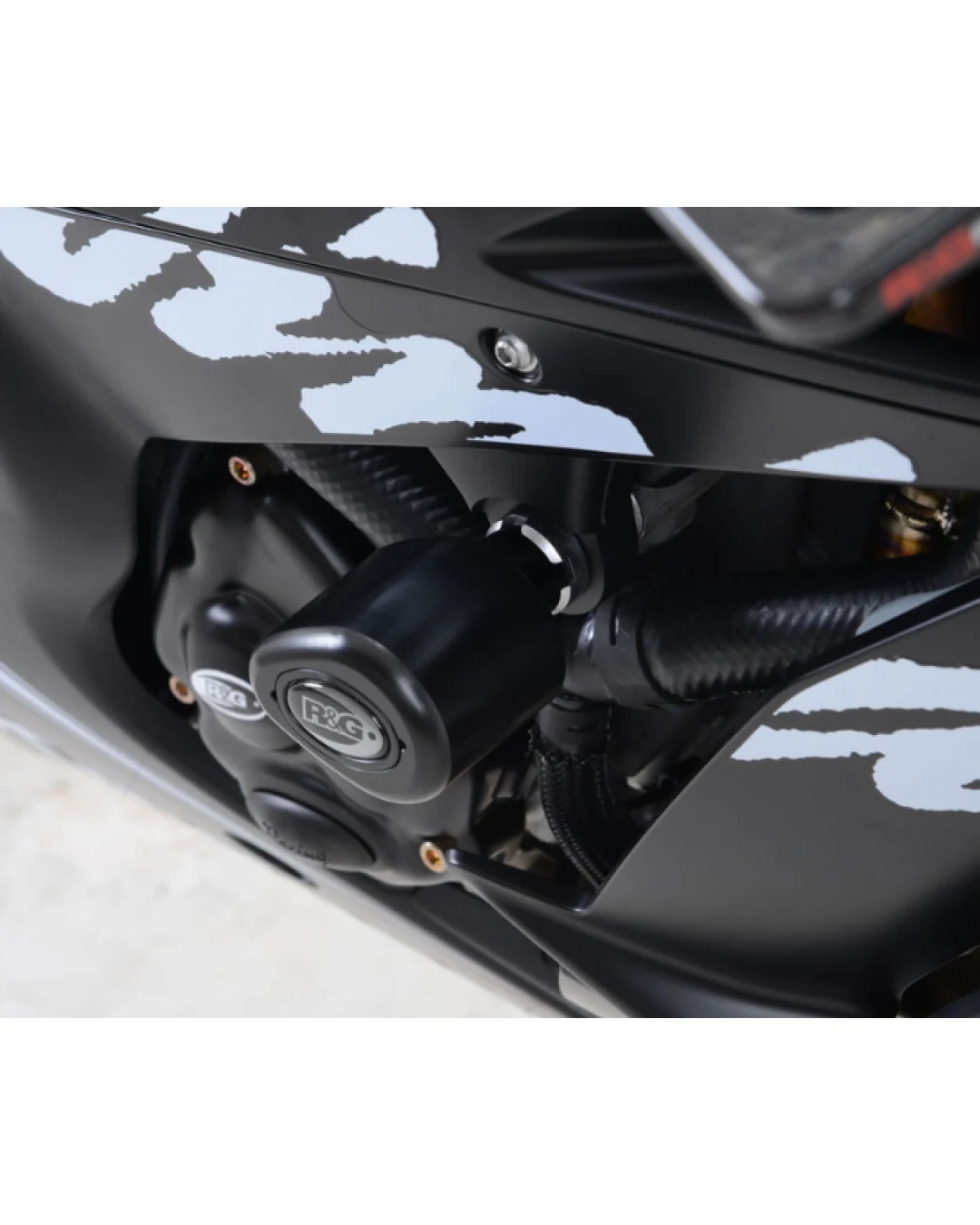 Краш тапи R&G RACING Aero Crash Protectors - White Kawasaki ZX10-R/RR 21-25