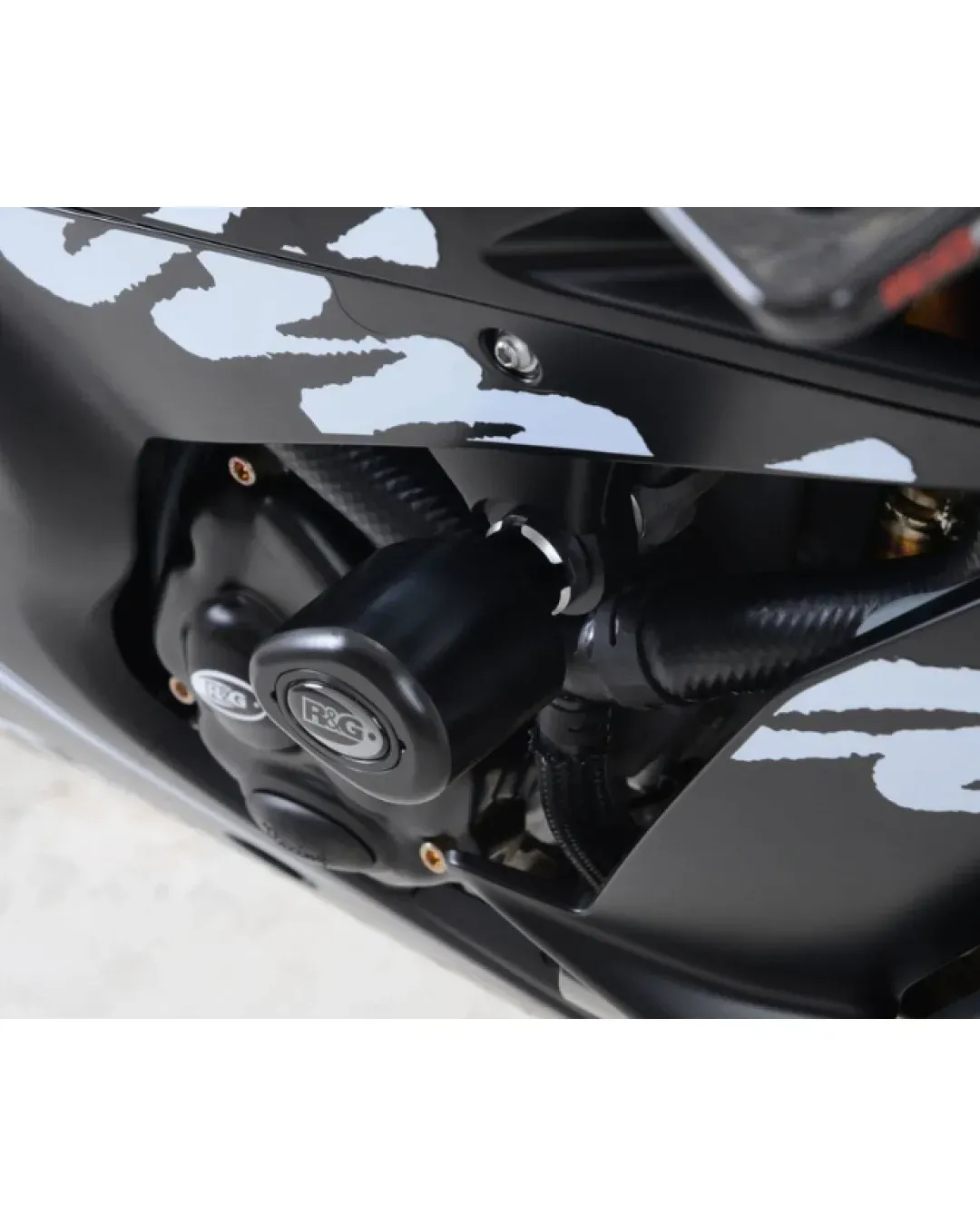Краш тапи R&G RACING Aero Crash Protectors - White Kawasaki ZX10-R/RR 21-25