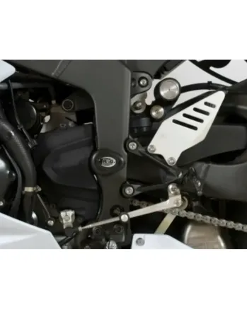 Краш тапи R&G RACING Aero Crash Protectors White Kawasaki ZX6R 636 13-25