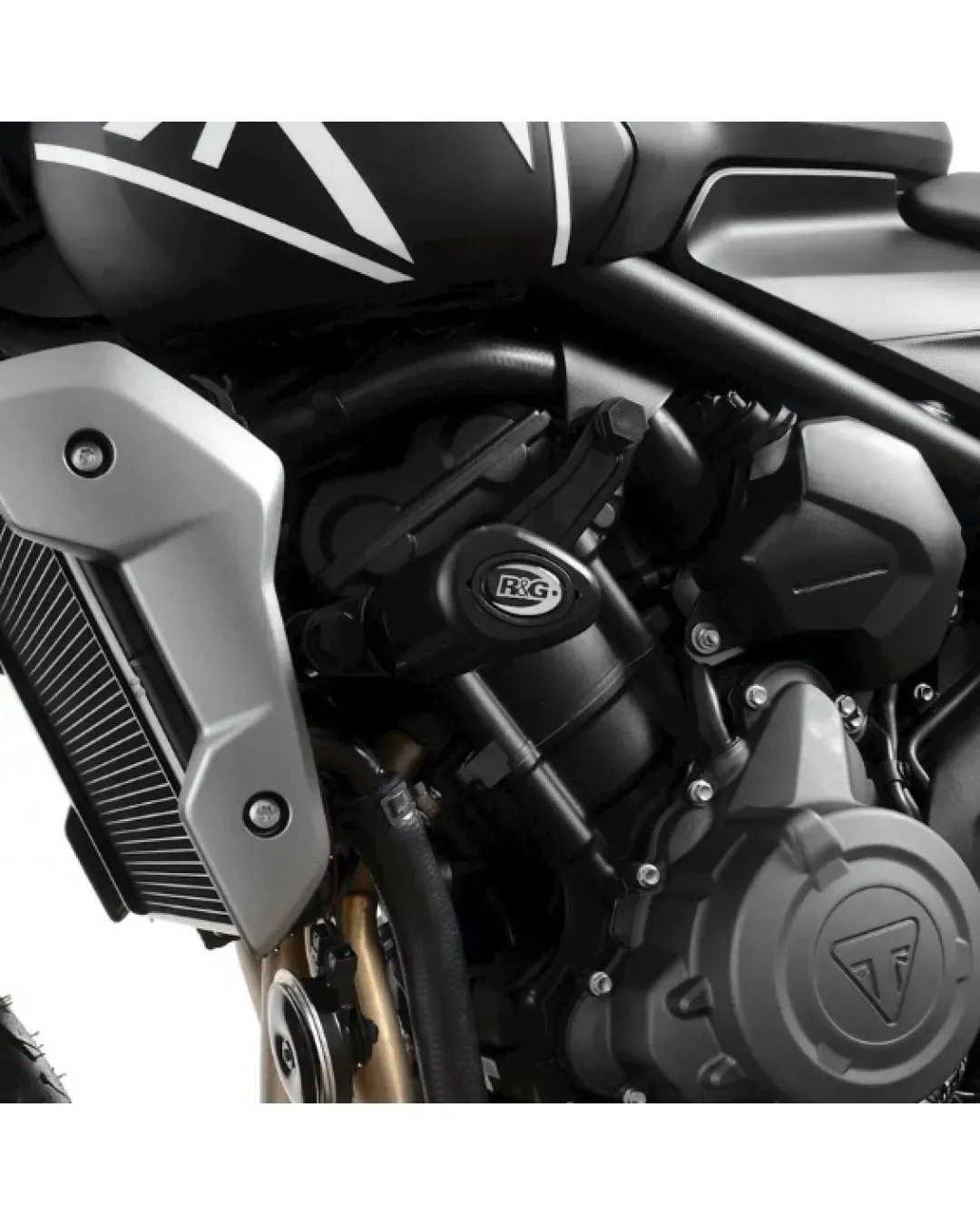 Краш тапи R&G RACING Aero Crash Protectors - White Triumph Trident 660 21-26
