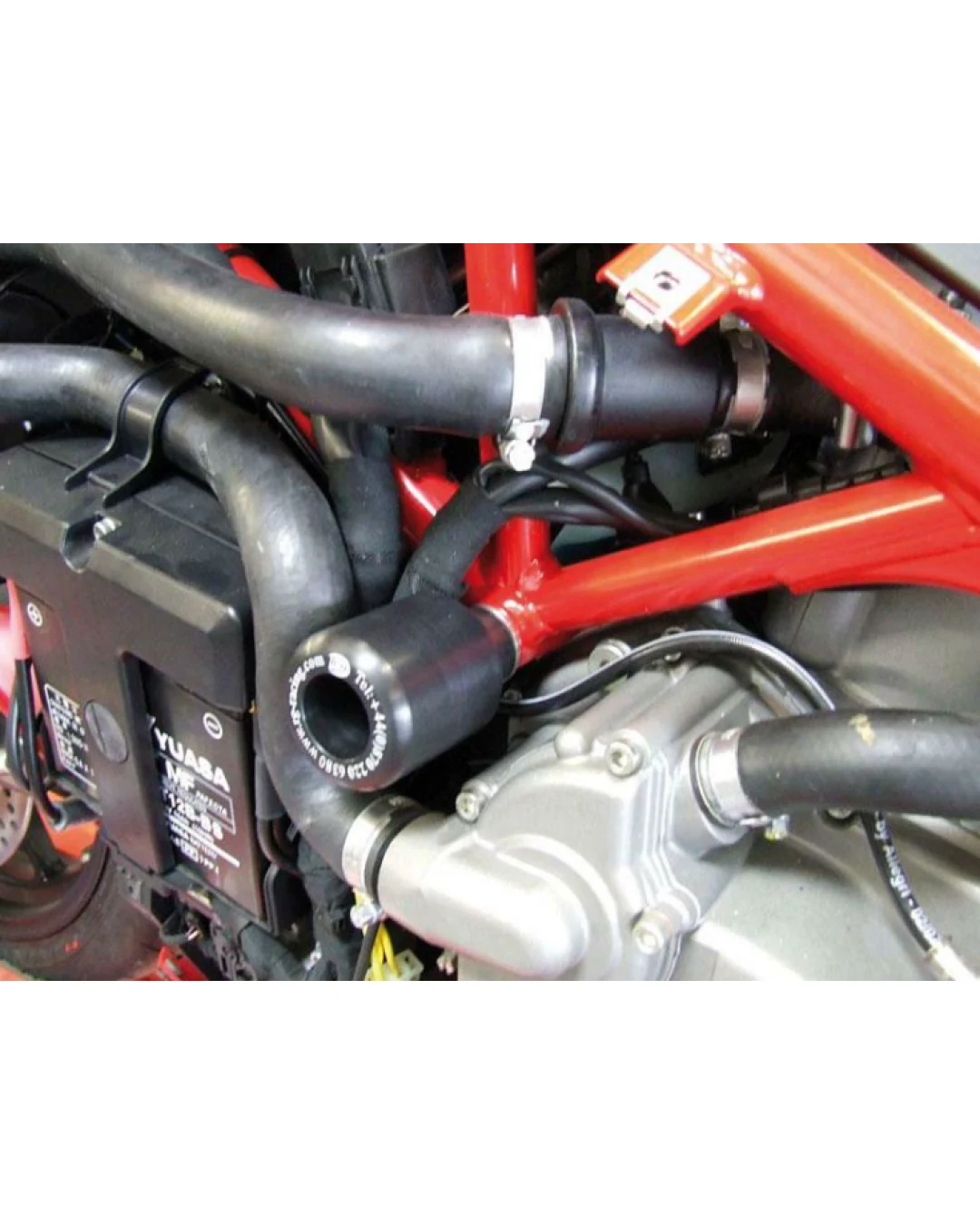 Краш тапи R&G RACING Bottom Fairing Slider Black Ducati 848 11-13 / 1098 07-09 / 1198 09-11