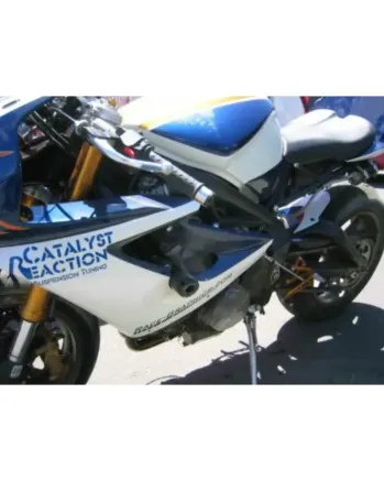 Краш тапи R&G RACING Classic Style Crash Protectors White Triumph 675 Daytona 06-12