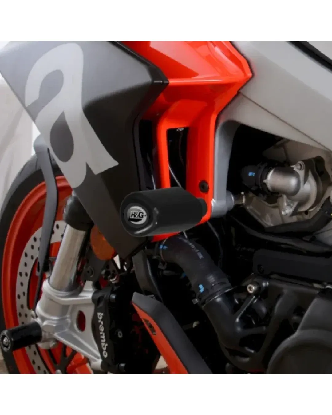 Краш тапи за ост R&G RACING Aero Crash Protectors Black - Aprilia Tuono 660 22-24