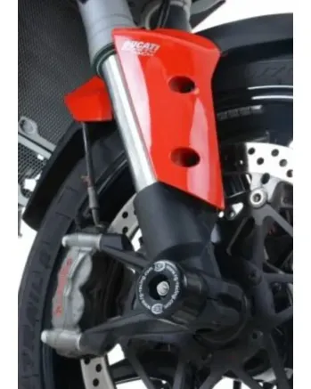 Краш тапи за ост R&G RACING black fork protection Ducati Multistrada 1200
