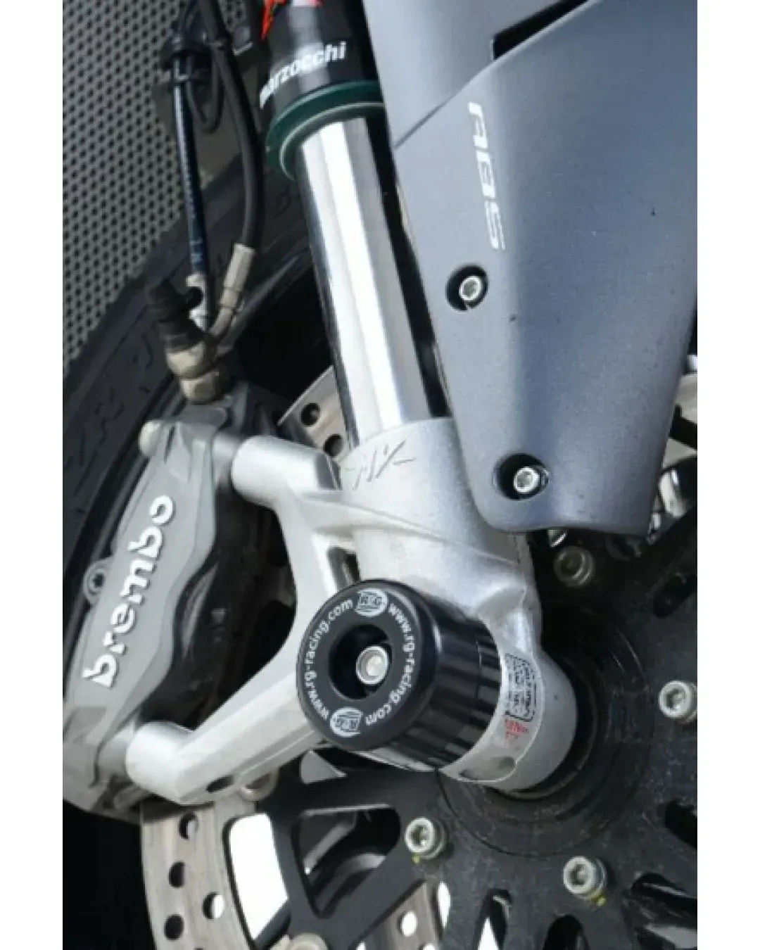 Краш тапи за ост R&G RACING black fork protection MV Agusta Stradale 800