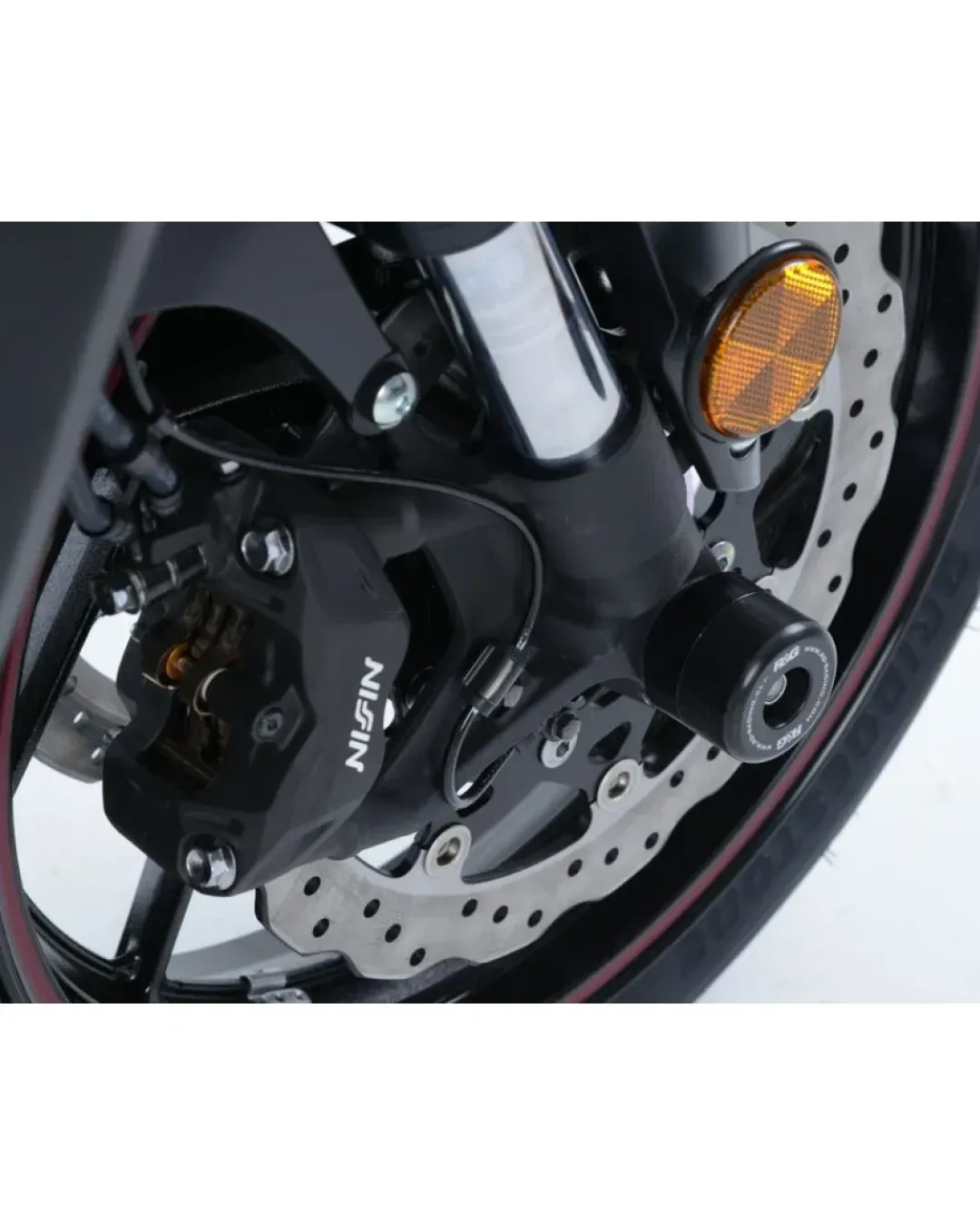 Краш тапи за ост R&G RACING Fork Guard Black Triumph Street Triple 765
