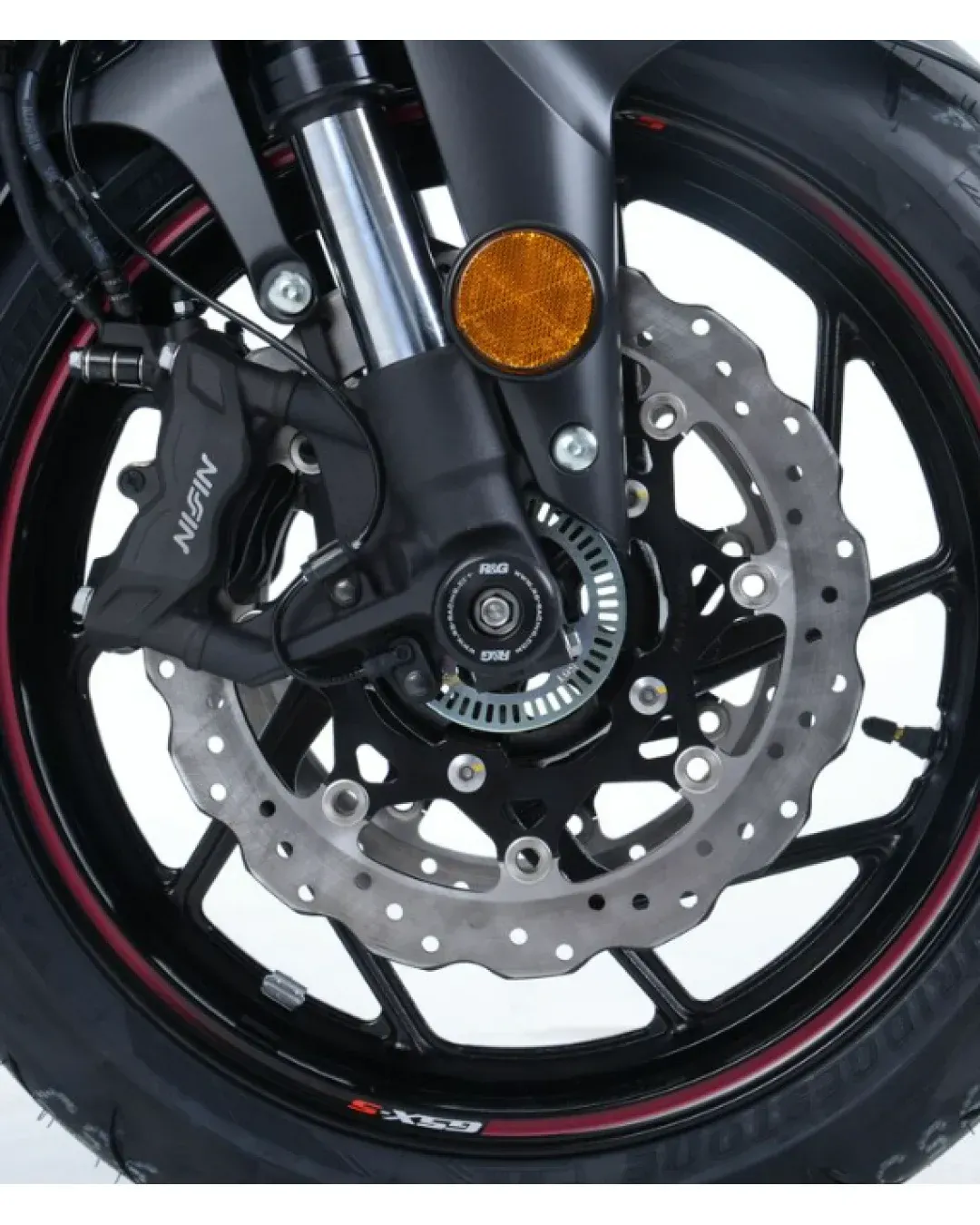 Краш тапи за ост R&G RACING Fork Guard Black Triumph Street Triple 765