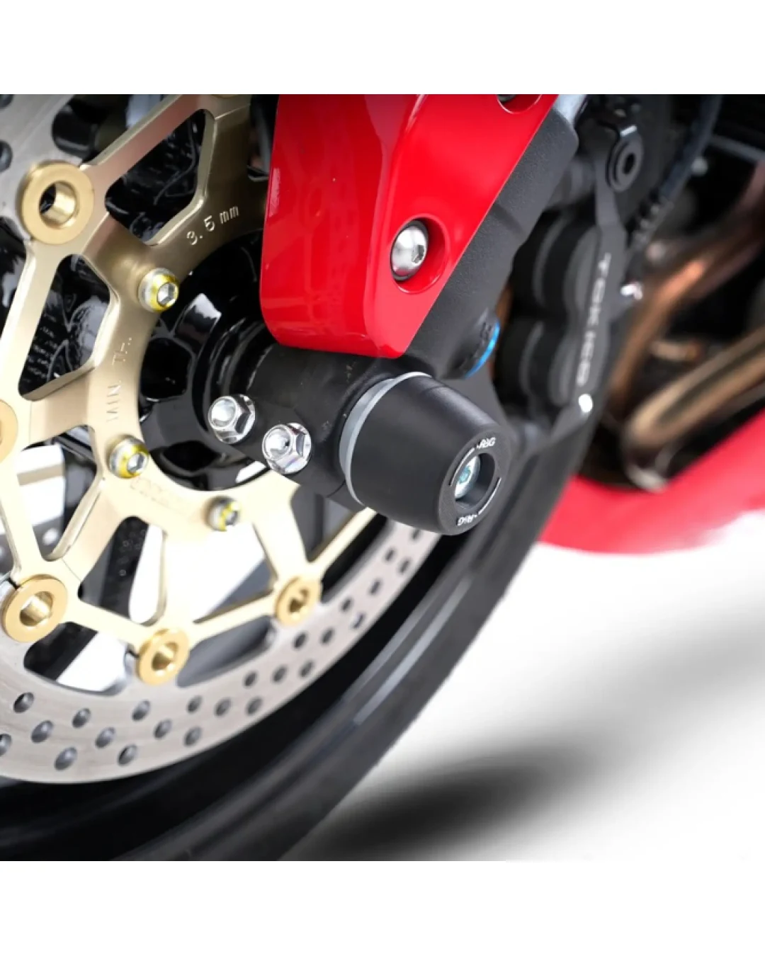 Краш тапи за ост R&G RACING Fork Guards Black Honda CBR 600RR 24-26