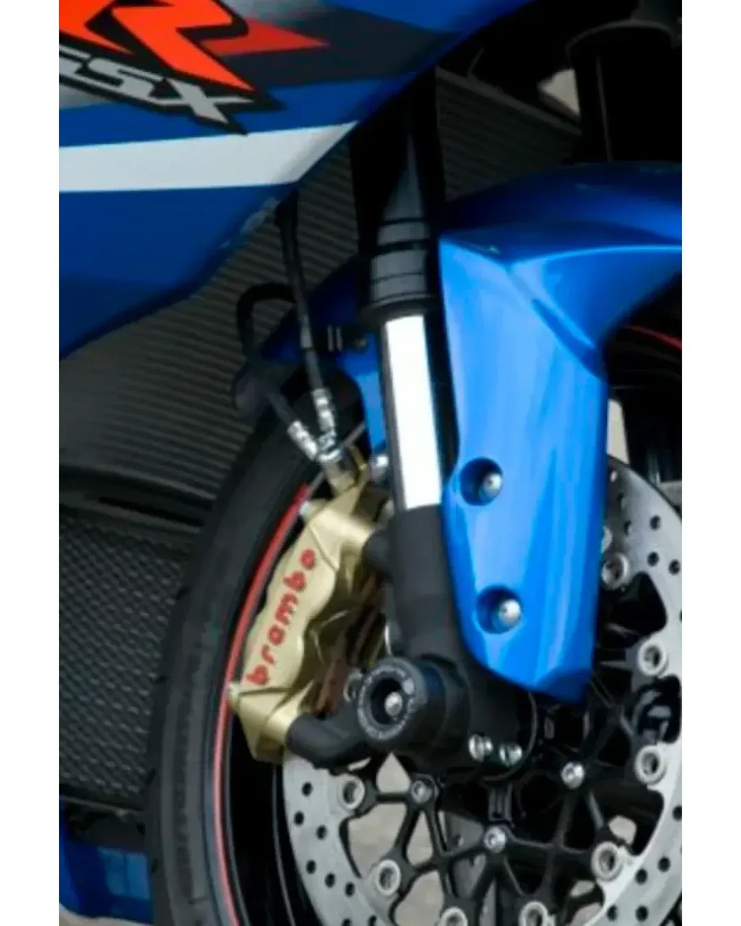 Краш тапи за ост R&G RACING Fork Guards Black Suzuki GSX-R 1000
