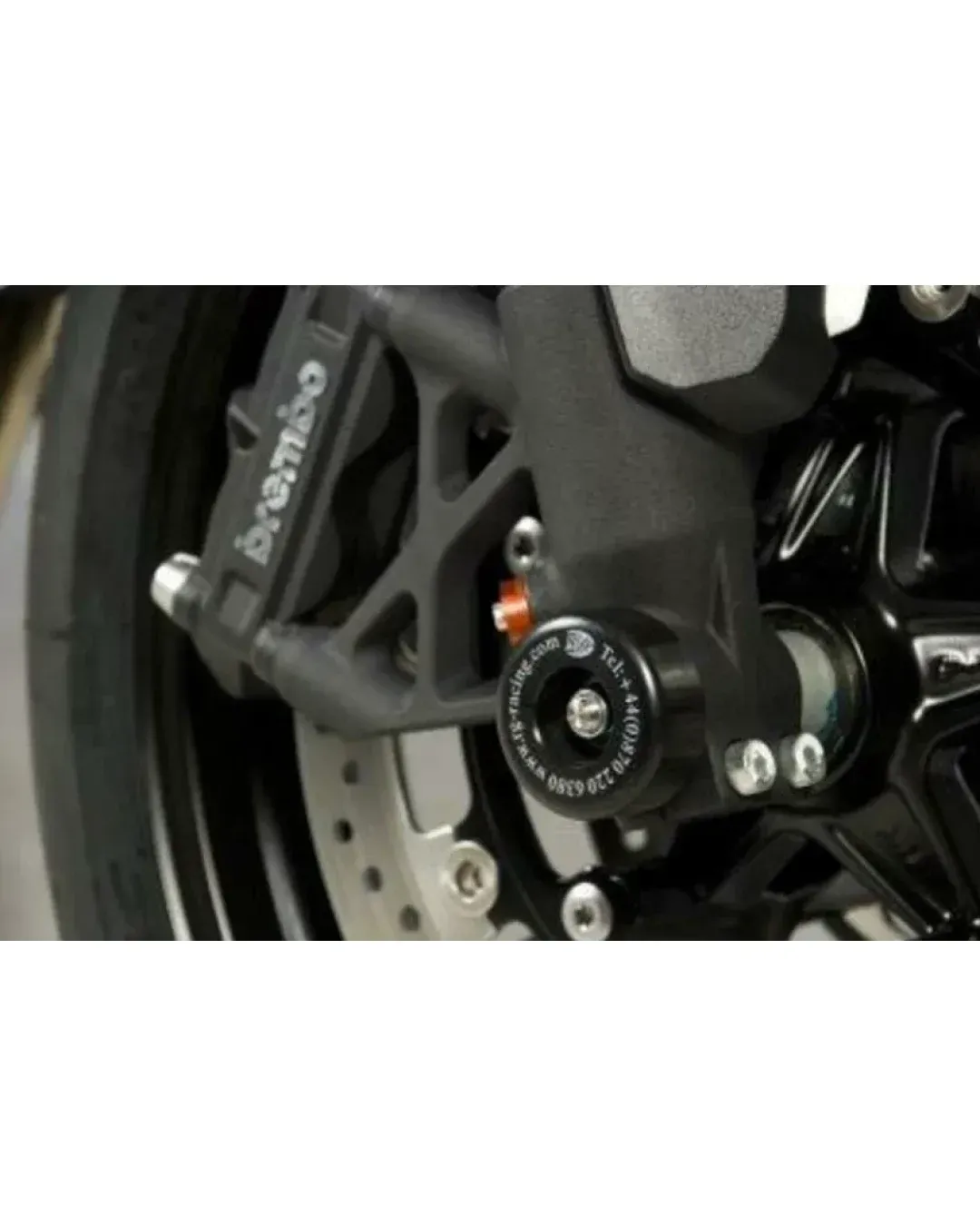 Краш тапи за ост R&G RACING Fork Guards Black Triumph Speed Triple 1050 11-16 / R 11-17 / S 16-20