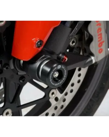 Краш тапи за ост R&G RACING Fork Guards Ducati 848 08-10 / 1098 07-09 / 1198 09-11