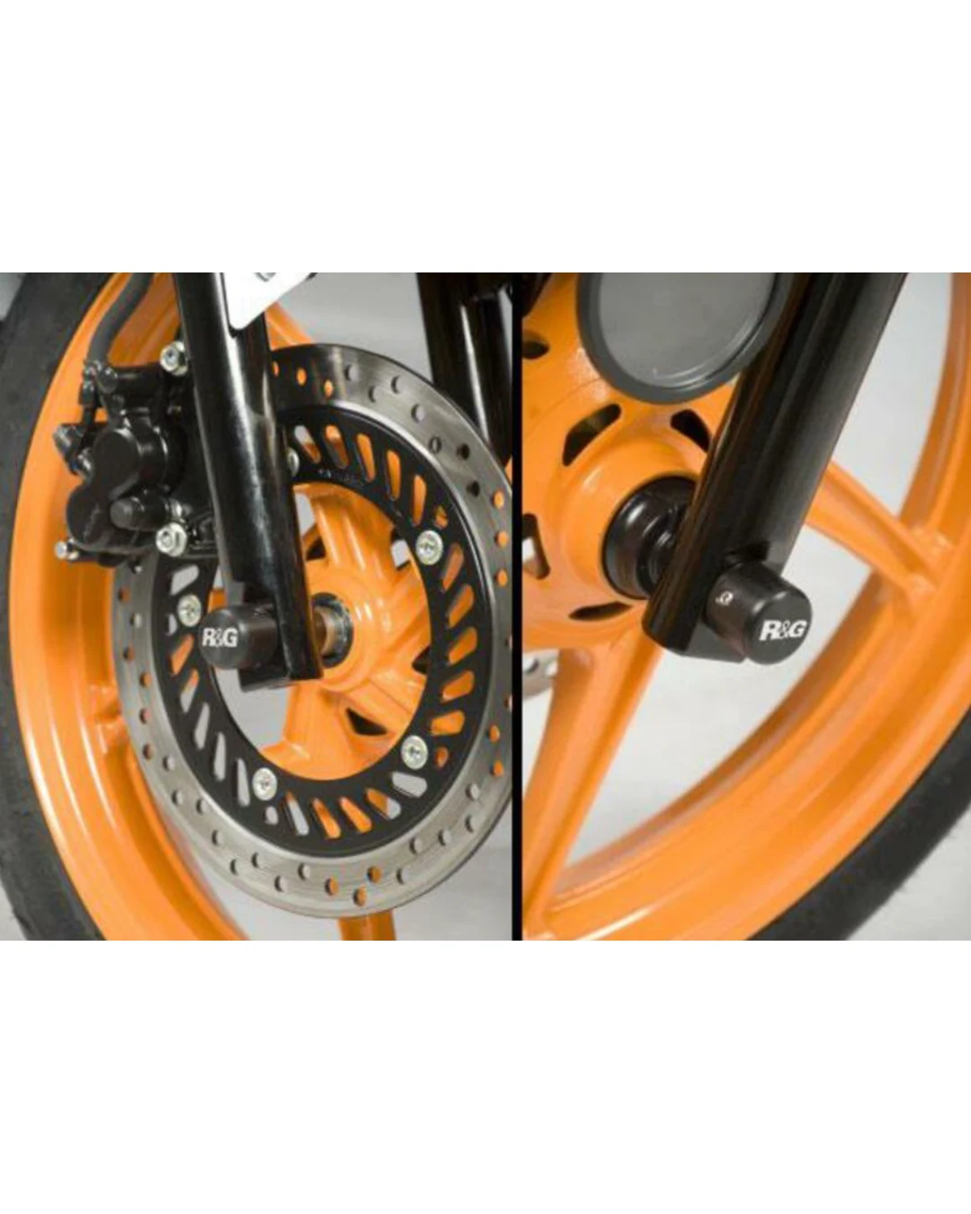 Краш тапи за ост R&G RACING Fork Guards Honda CBR 125RT 12-15 / Grom 13-19 / CBF 125M 09-14