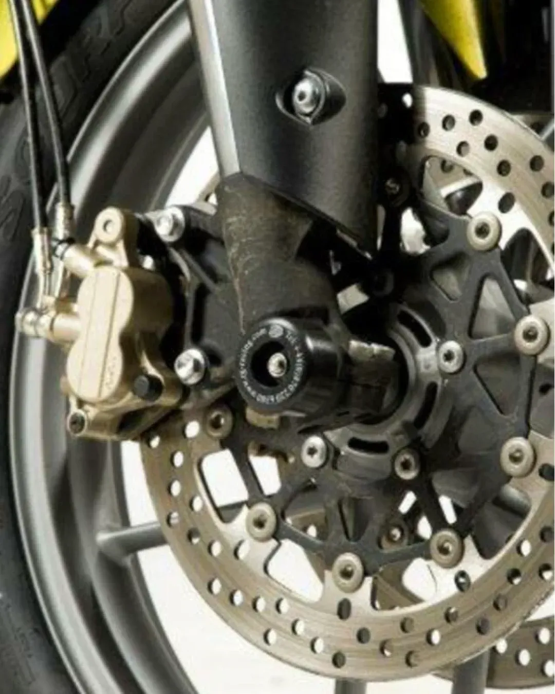 Краш тапи за ост R&G RACING Fork Guards Triumph Tiger 800 11-14 / 900
