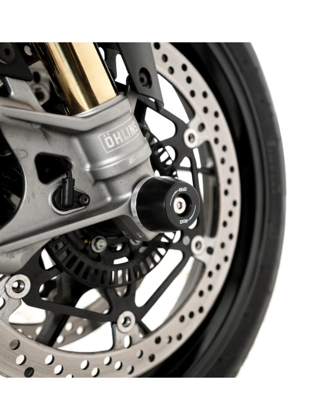 Краш тапи за ост R&G RACING Fork Protection Black Aprilia Tuono 1100 V4 Factory 25-26