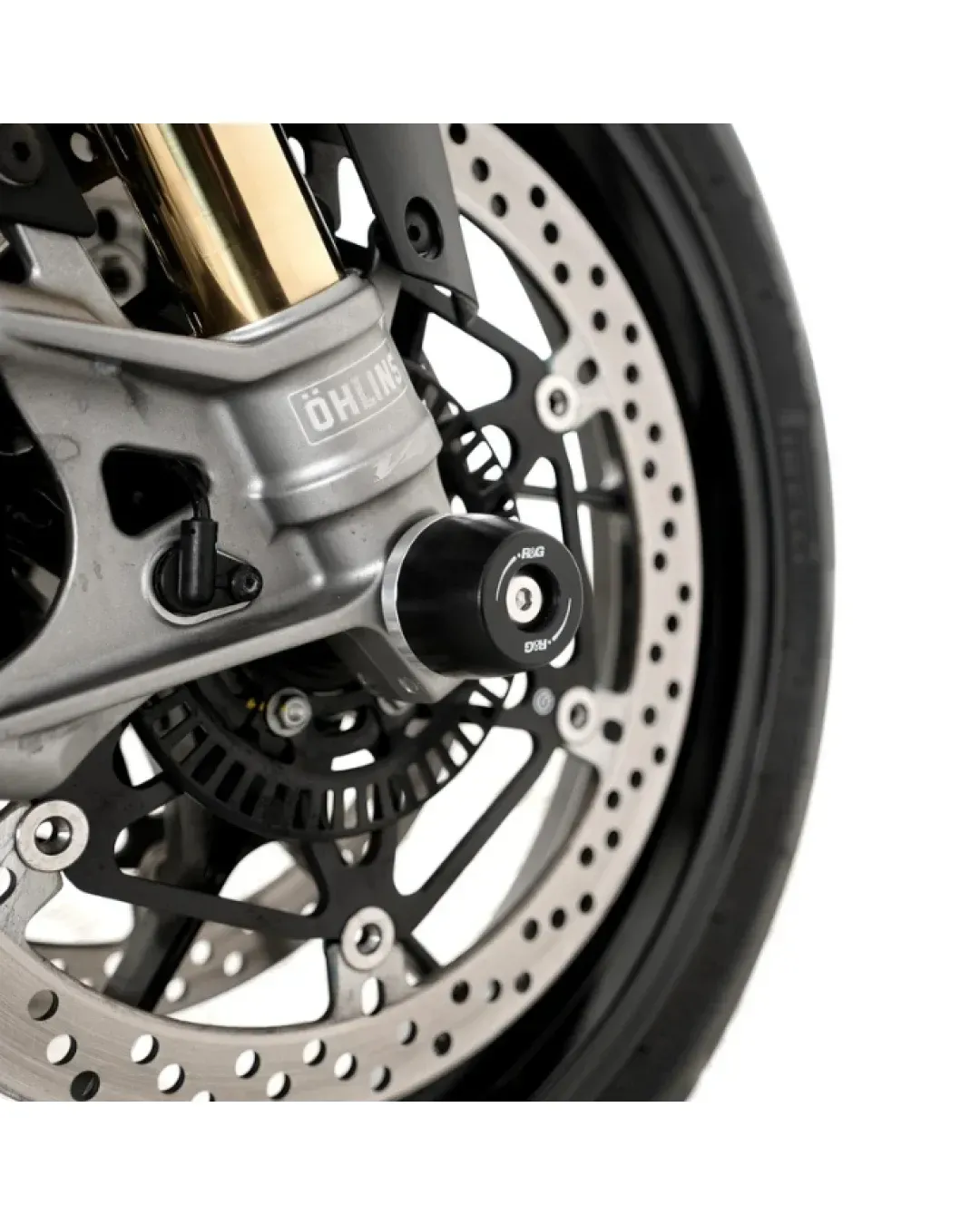 Краш тапи за ост R&G RACING Fork Protection Black Aprilia Tuono 1100 V4 Factory 25-26