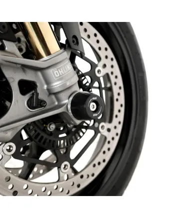 Краш тапи за ост R&G RACING Fork Protection Black Aprilia Tuono 1100 V4 Factory 25-26