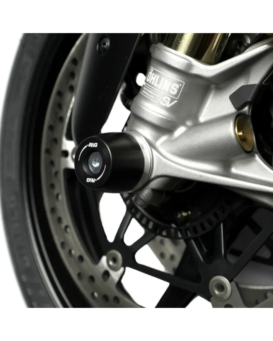 Краш тапи за ост R&G RACING Fork Protection Black Ducati Panigale V4 25-26
